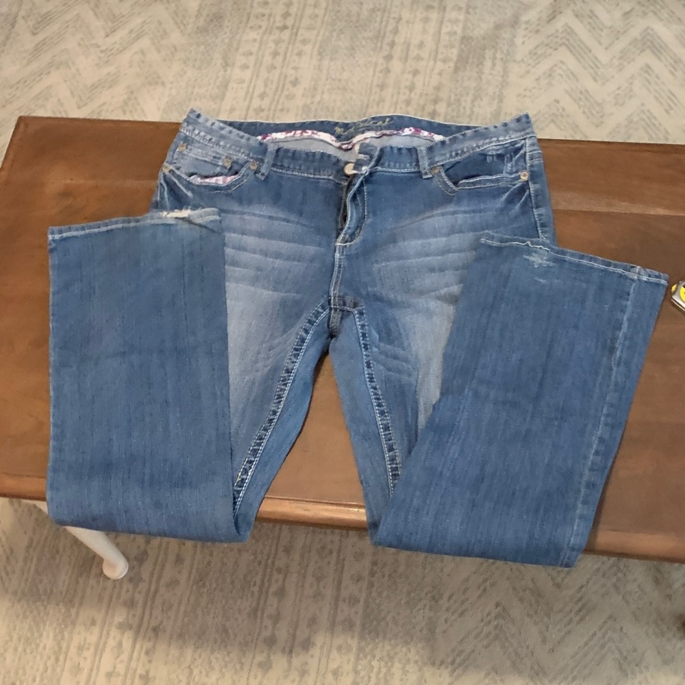 Maurices Light Blue Skinny Jeans